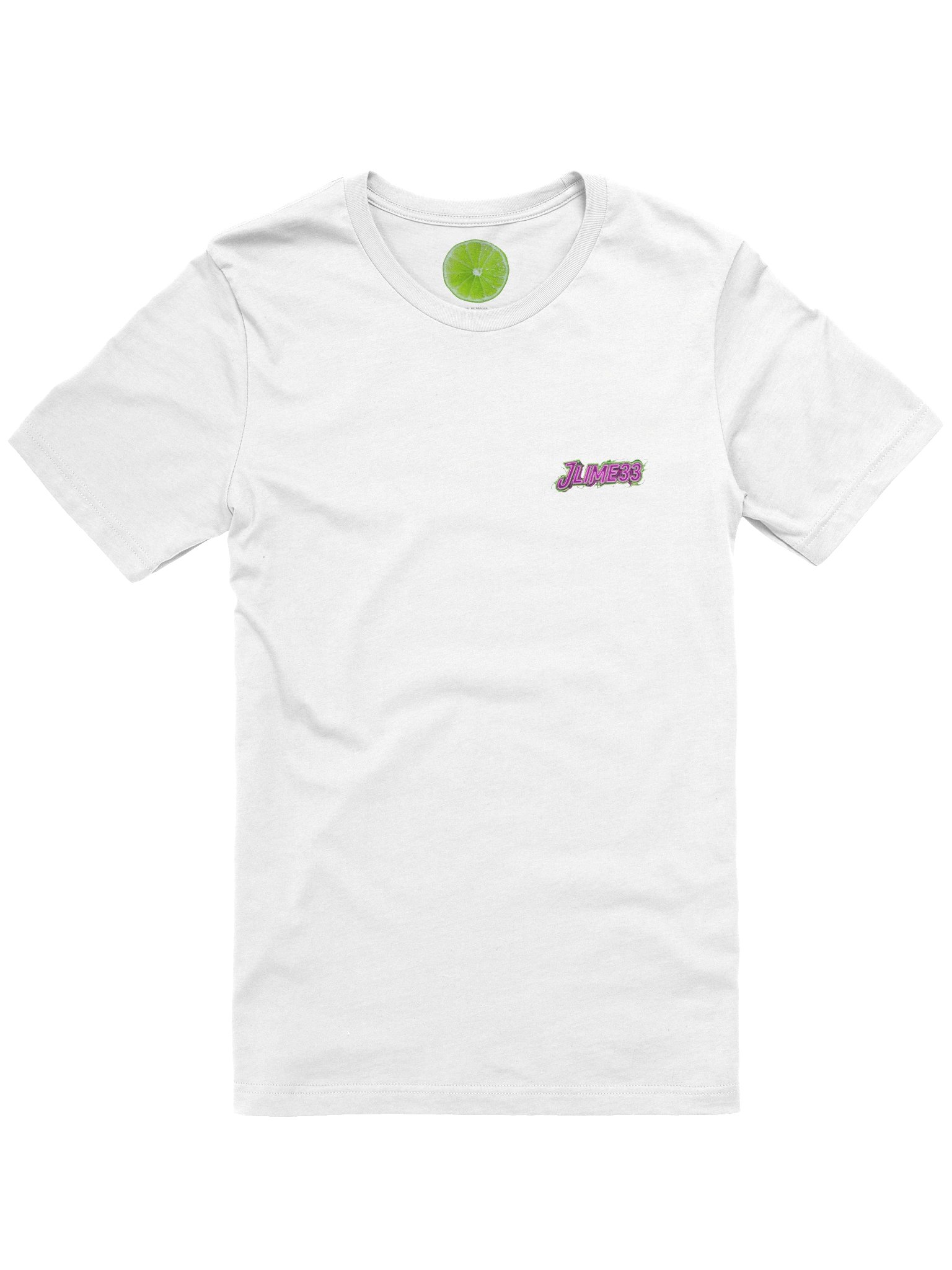 JLIME33 White Tee product image (1)