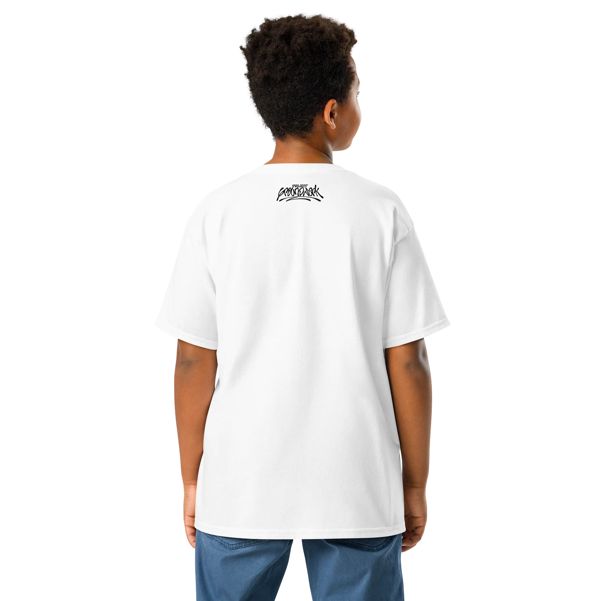 Project Groundwerk Classic Logo Youth Classic White Tee product image (5)