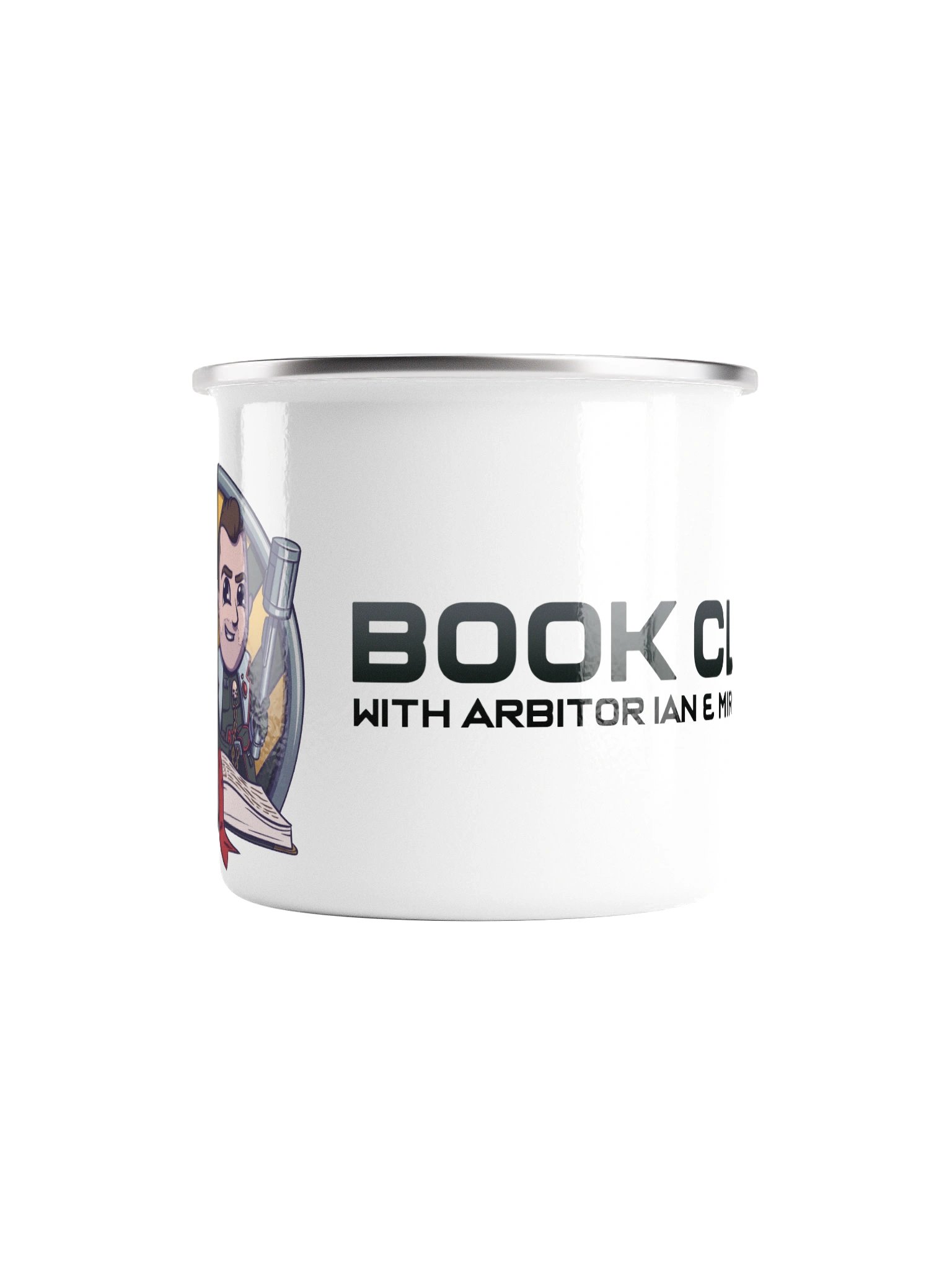 BOOK CLUB Enamel Mug product image (2)