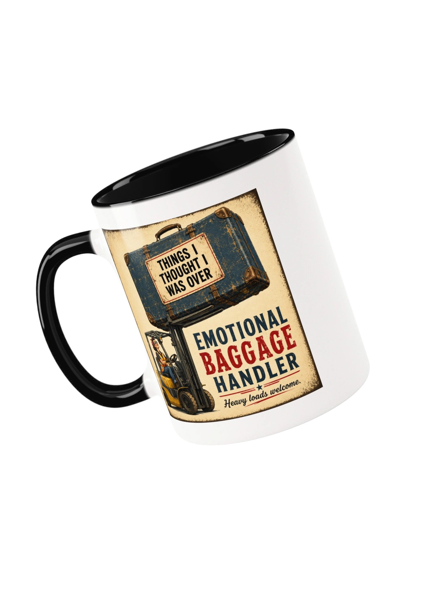 Things I Thought I Was Over | Emotional Baggage Handler Ceramic Mug product image (56)