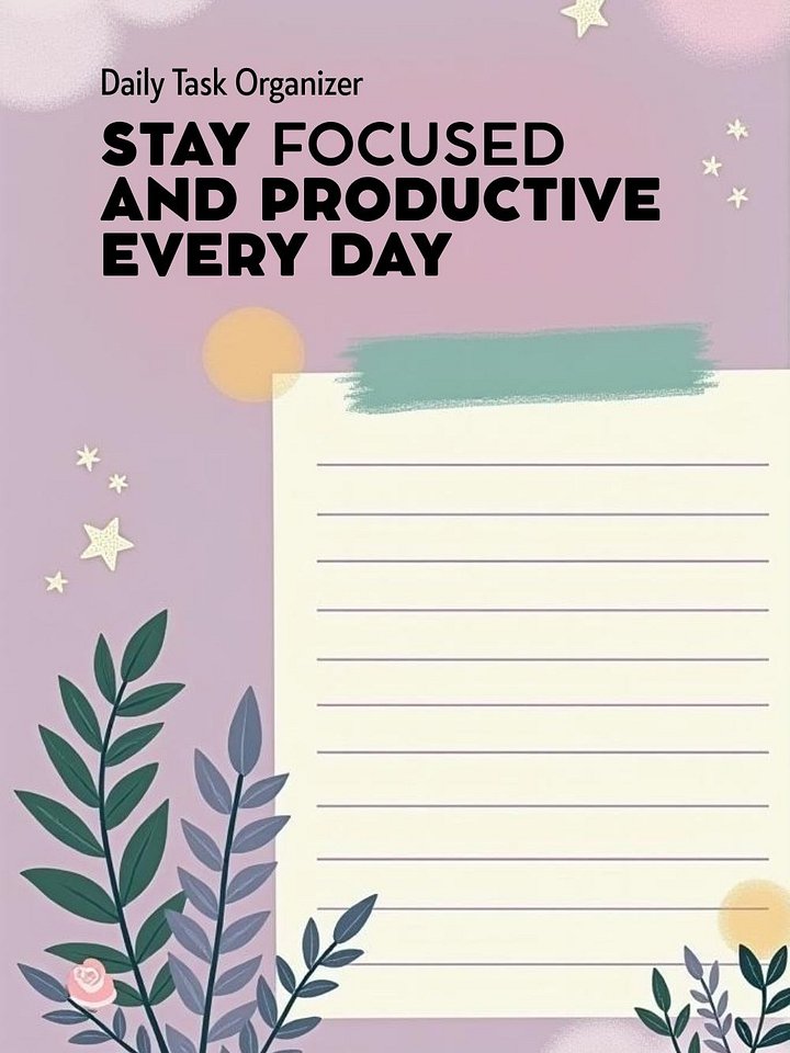 Inspirational to do list product image (1)