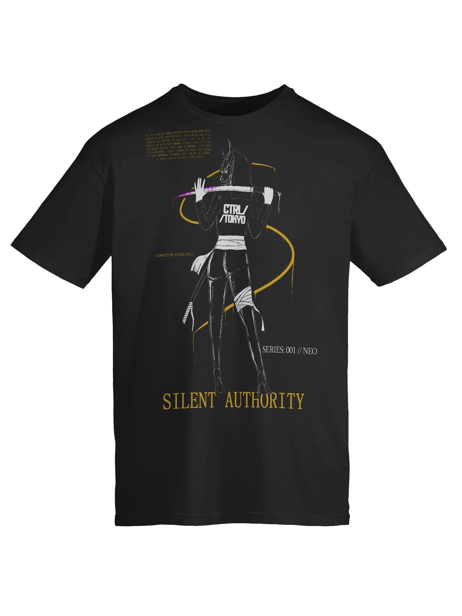 SILENT AUTHORITY Unisex T-Shirt product image (9)