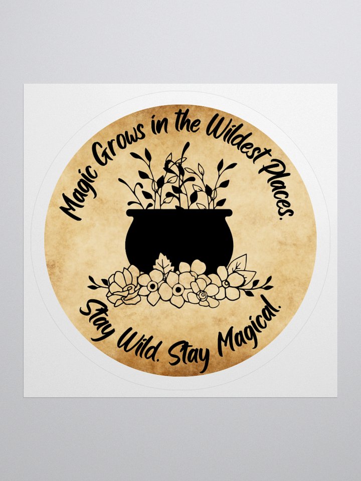 Grow Some Magic Sticker product image (3)