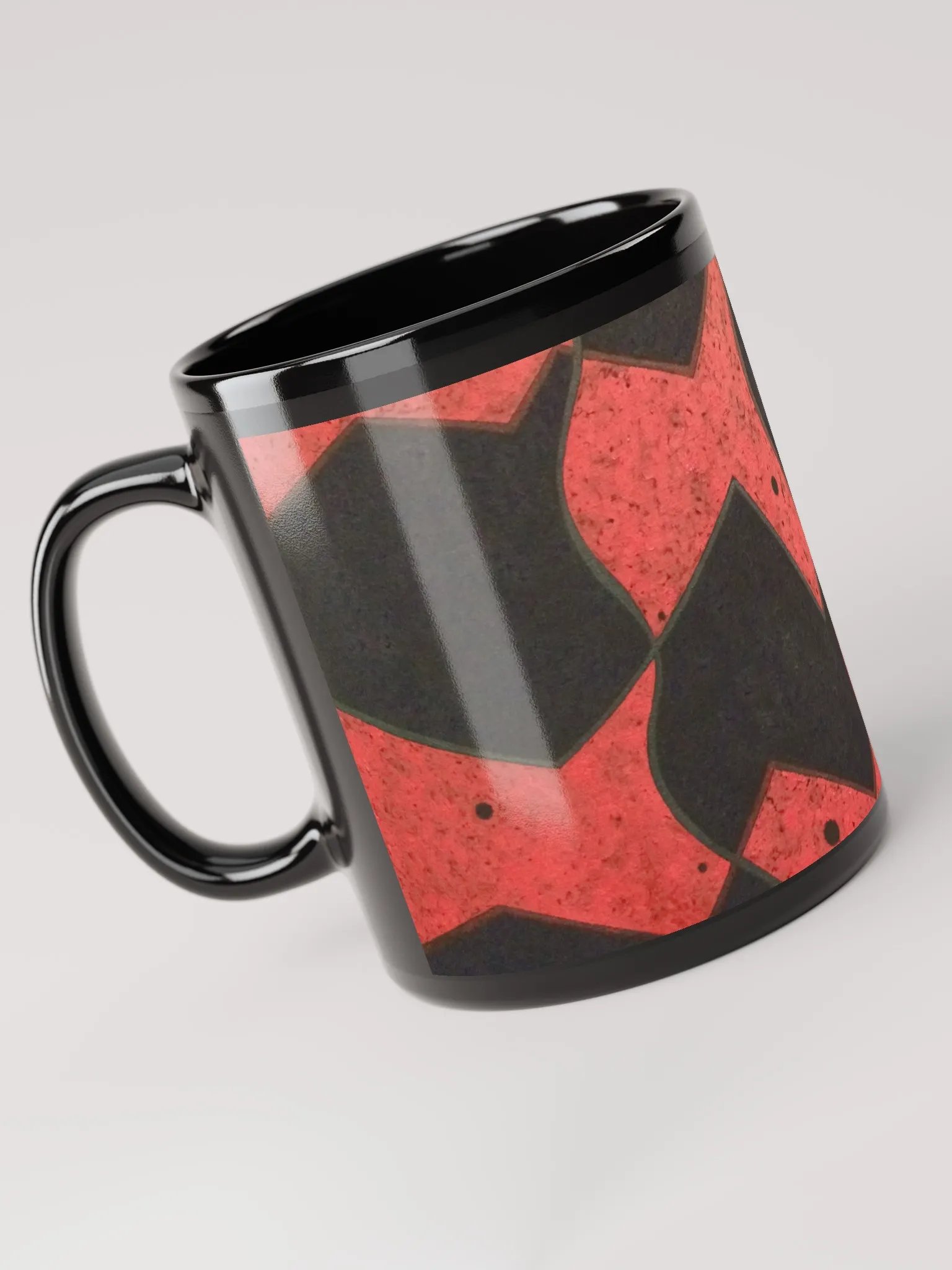 The Real Fix Black Glossy Mug product image (3)