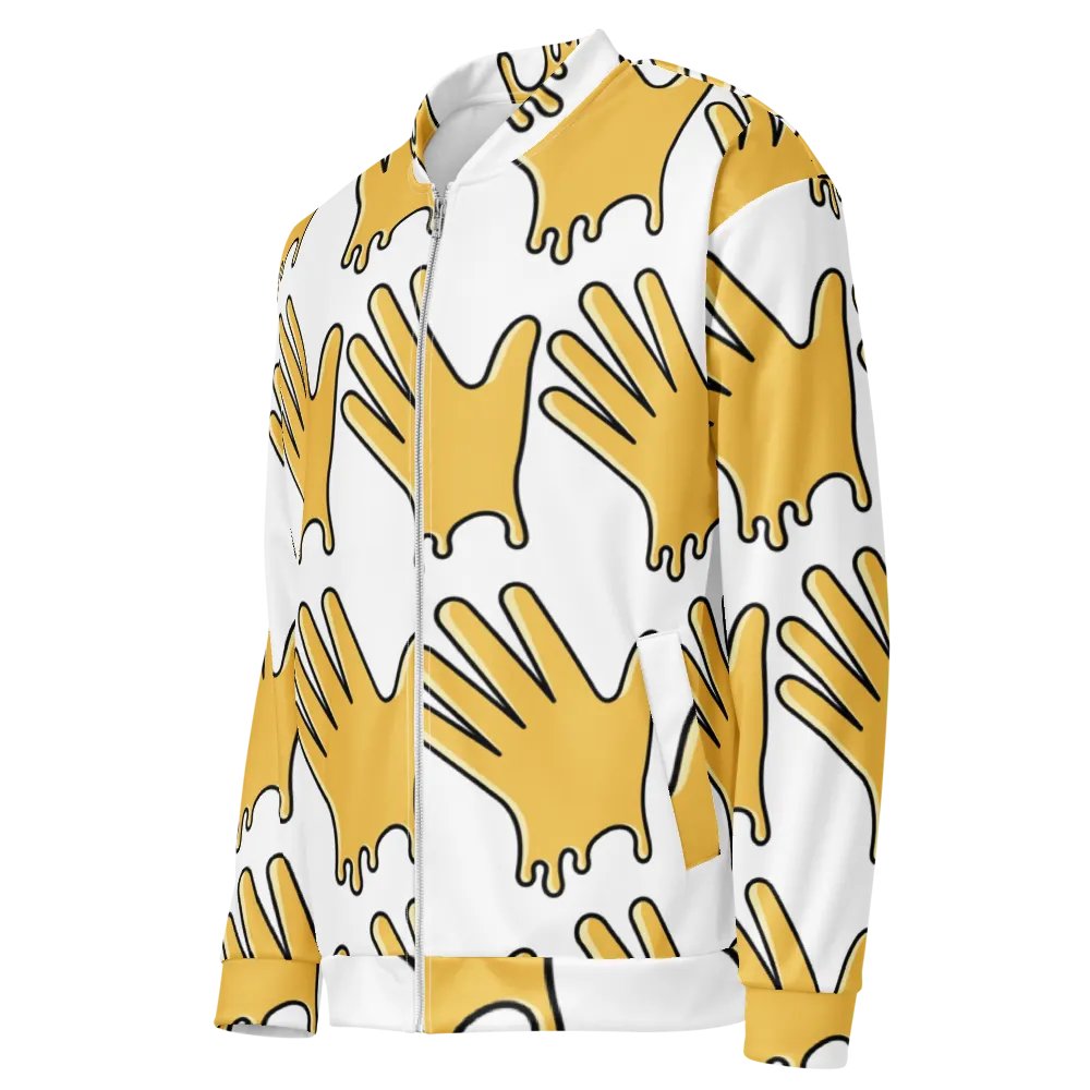 Dripping Handprints All-Over Bomber Jacket product image (7)