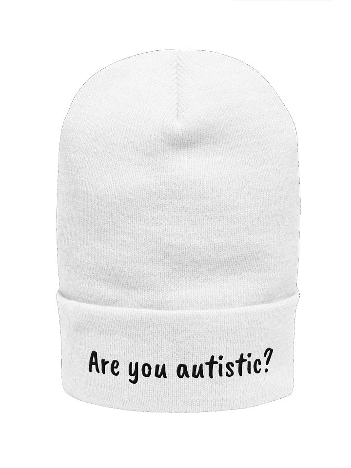 'Are you autistic?' Beanie product image (2)