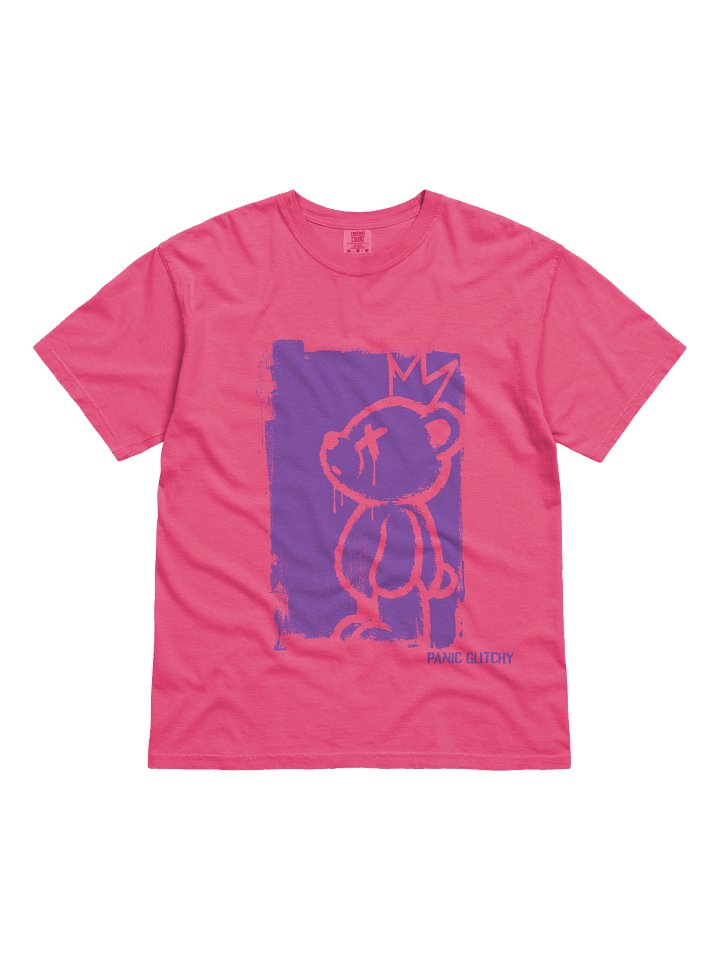 Teddy Prince Purple Stencil'd Tee product image (31)