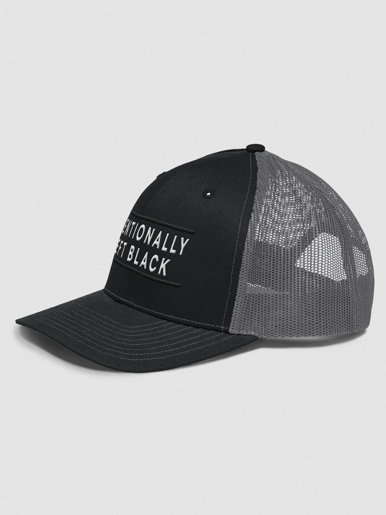 INTENTIONALLY LEFT BLACK - TRUCKER HAT product image (2)