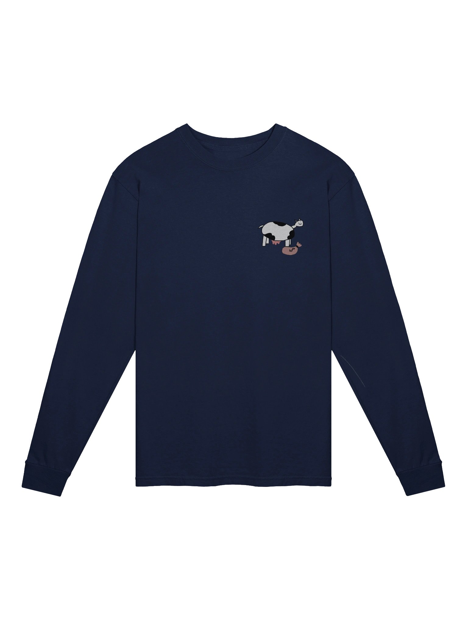 long sleeve cashcow tee product image (4)