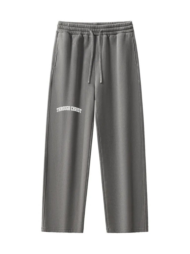 Through Christ Vintage Sweatpants Unisex product image (1)