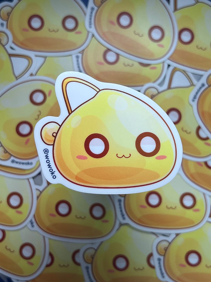 WoWoKo x Potato Fighers - Street Slime - Sticker product image (1)