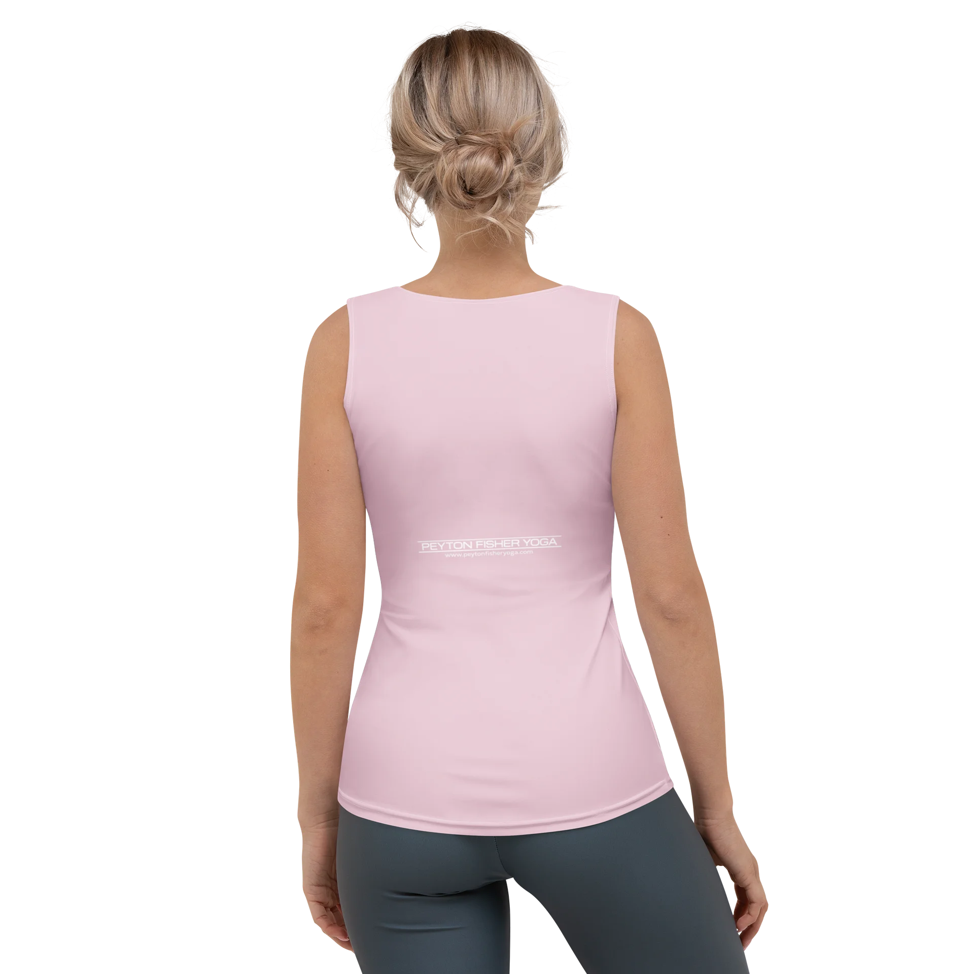 Clinical Racerback Performance Tank (Pink Lace) product image (2)