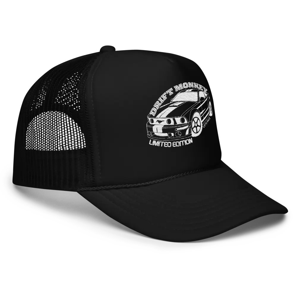 Drift Monkey Lets Race Trucker Hat product image (3)