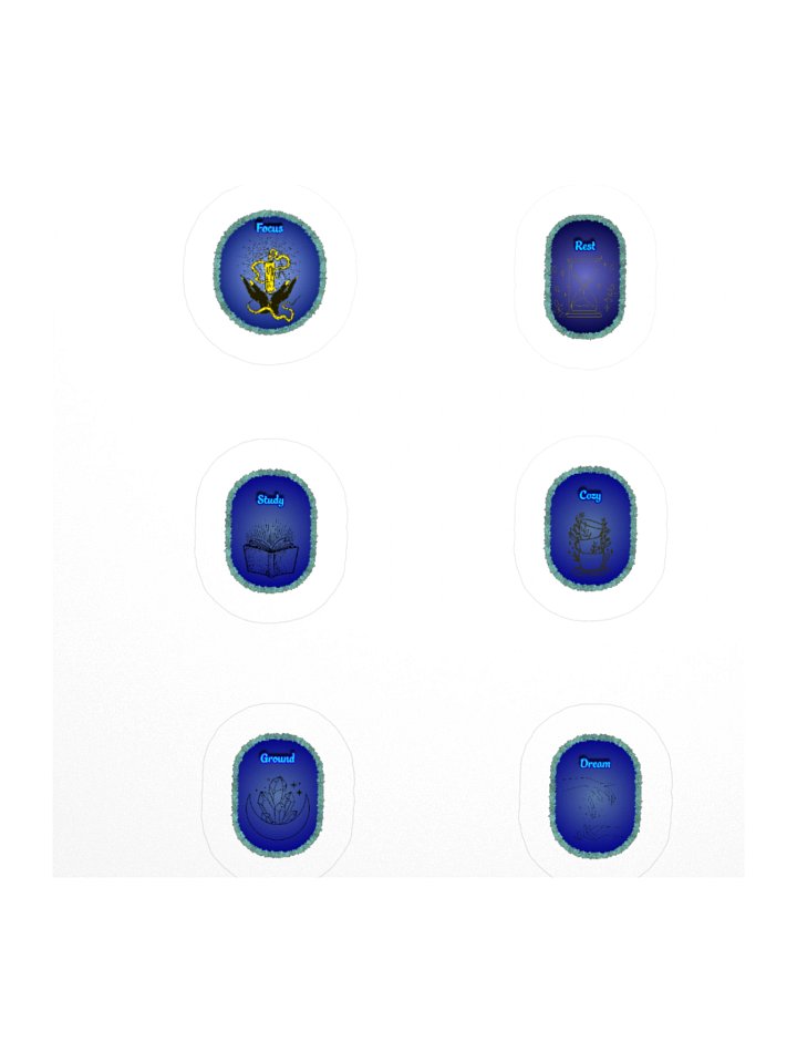 Cozy Ritual Sticker Sheet – Complete Icon Set product image (2)