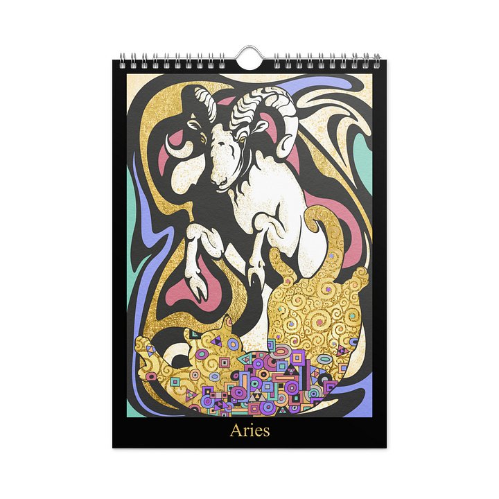 Zodiac Kitties "Calendar" - No Dates product image (2)