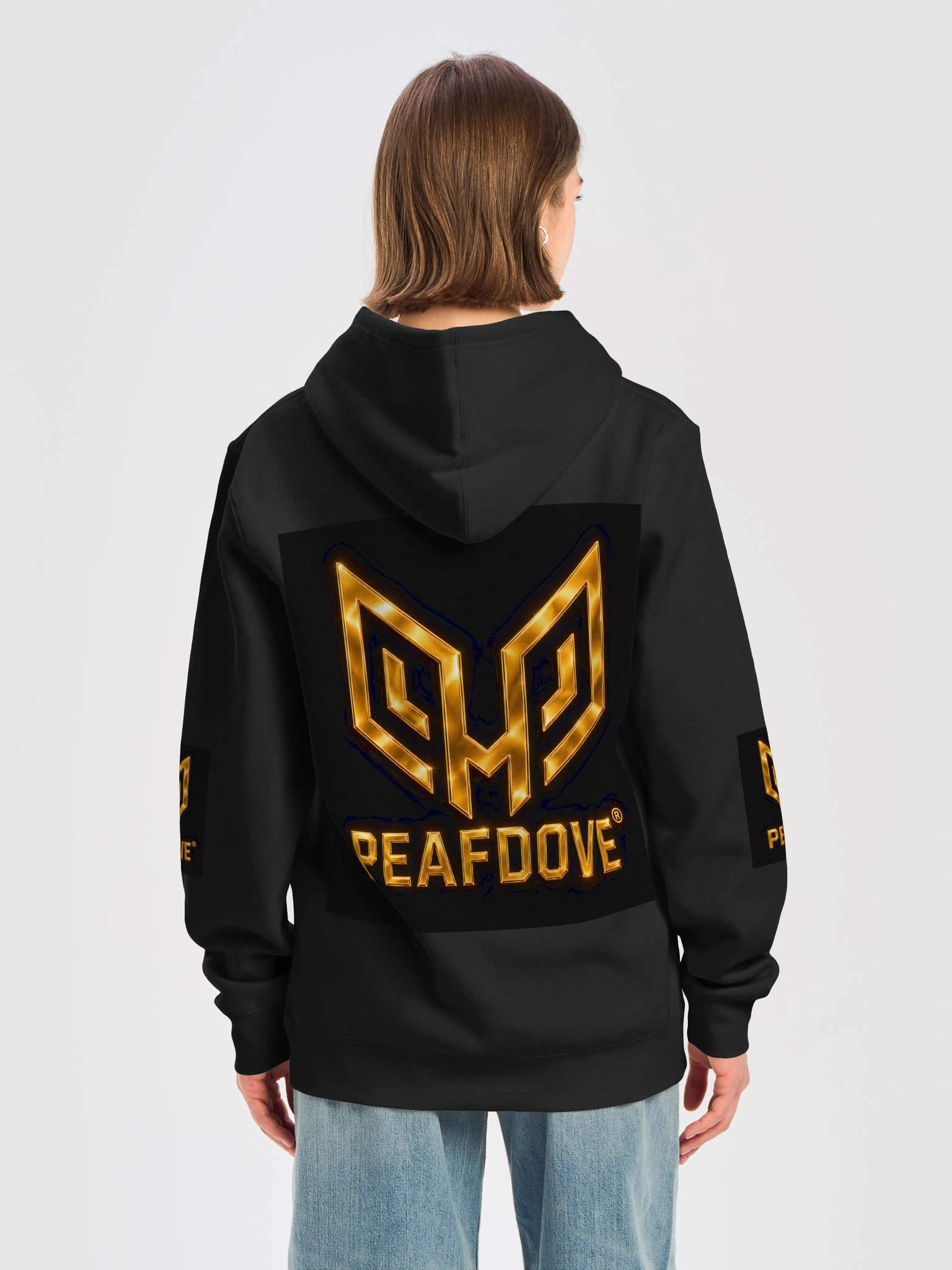 PEAFDOVE® HOUSE MARK — Gold Signal Hoodie product image (6)