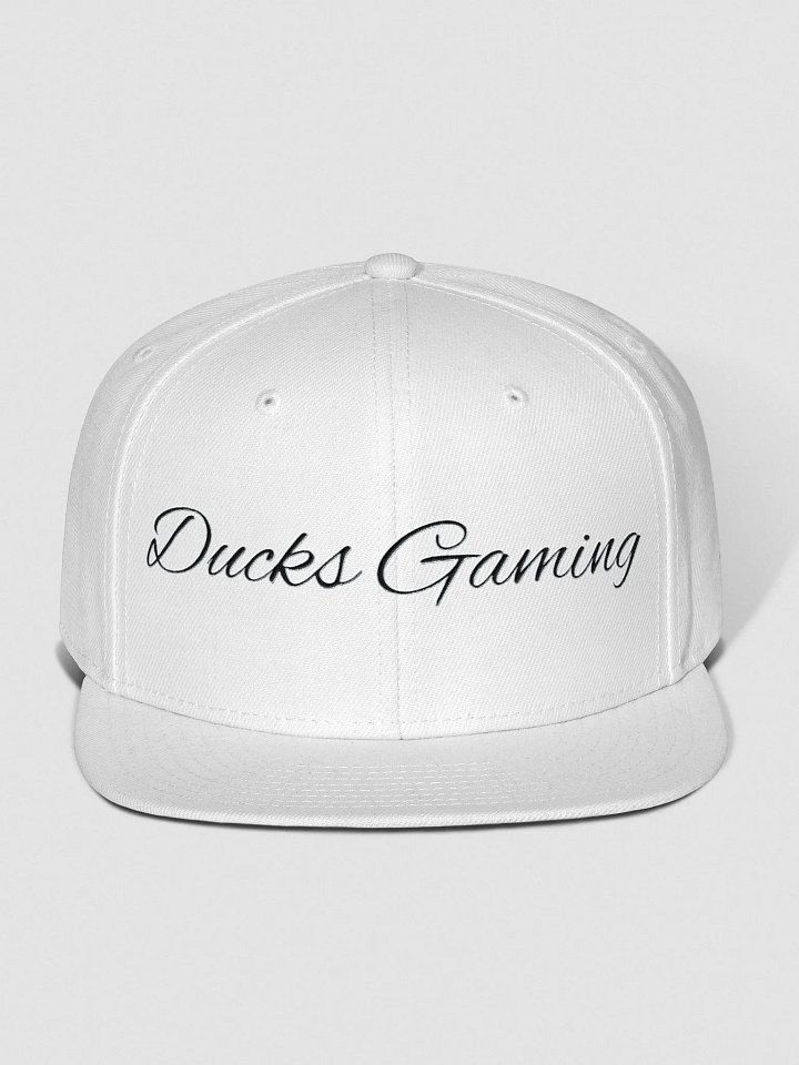 Ducks Gaming Hat Black Lettering product image (1)