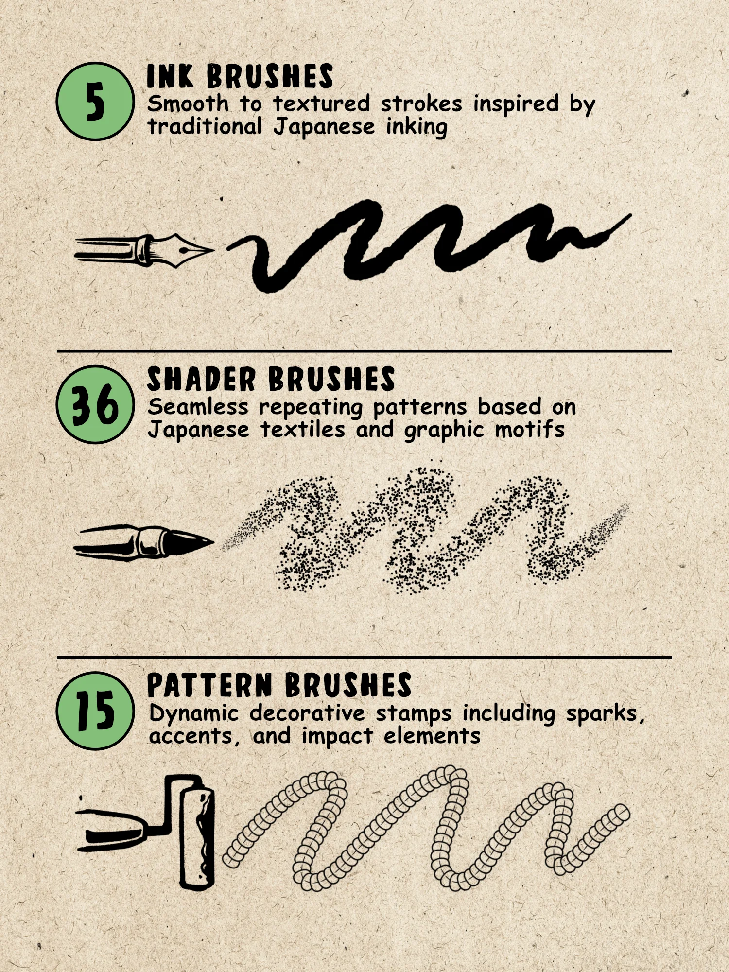 TATTOO SHADER - Tattoo Brush Pack (Procreate & Affinity) product image (4)