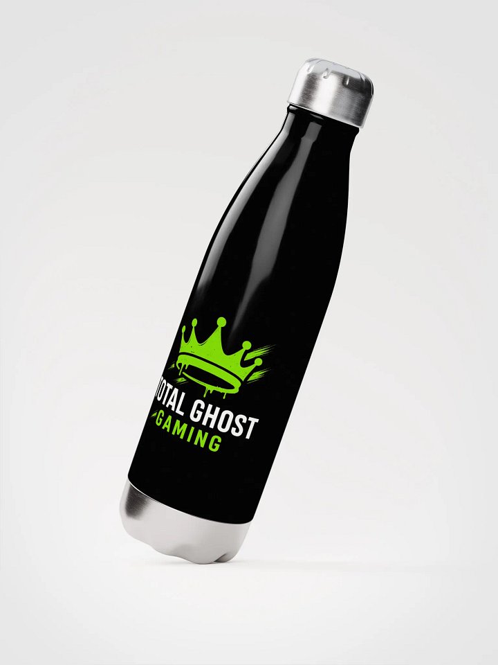 Crowned Gaming Stainless Steel Water Bottle product image (2)