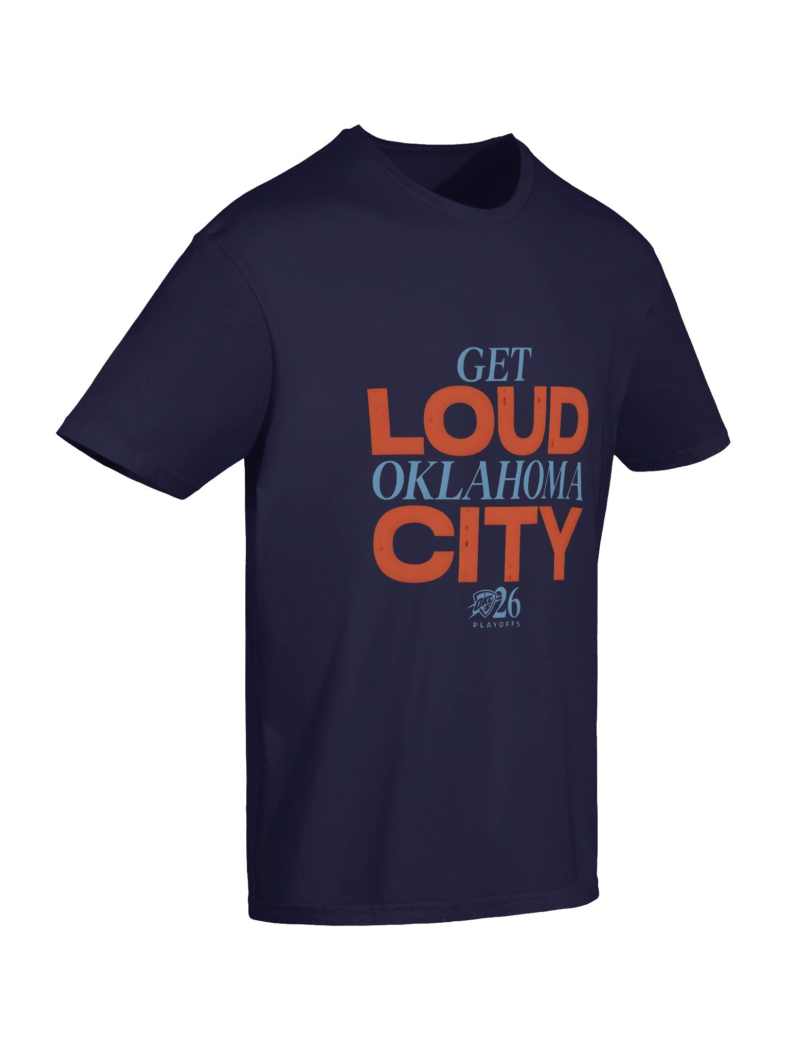 Get Loud Oklahoma City Playoffs Shirt product image (7)