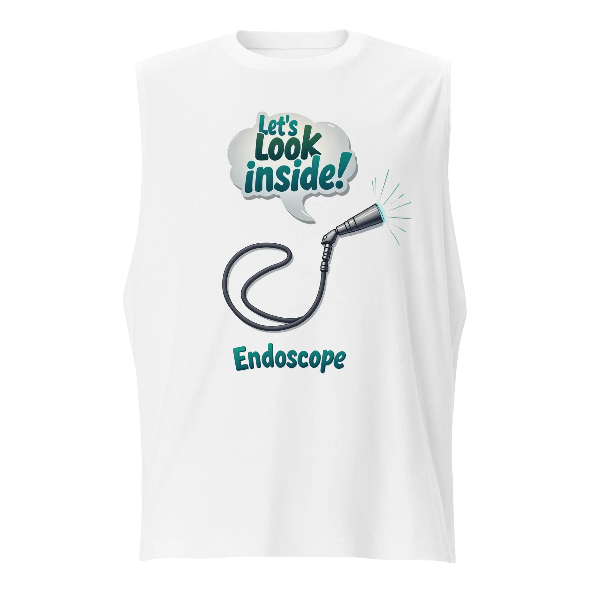 Explore Within: Endoscope Illustrated Muscle Tank product image (1)
