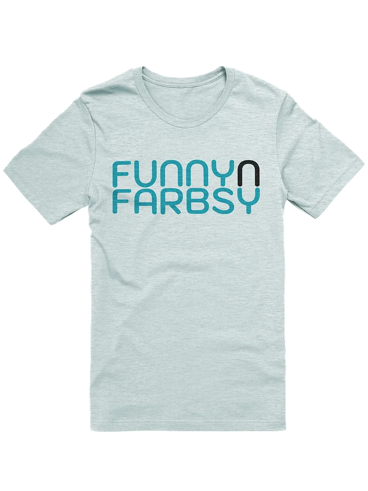 FunnyNFarbsy Wordmark Logo Shirt (Light Colors) product image (1)