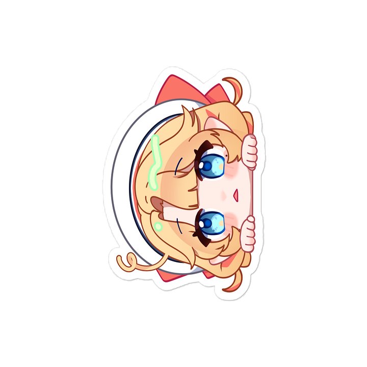Chibi Skye Vinyl Peeker Decal Sticker 【Skye Senfort 3rd Anniversary Collection】 product image (2)