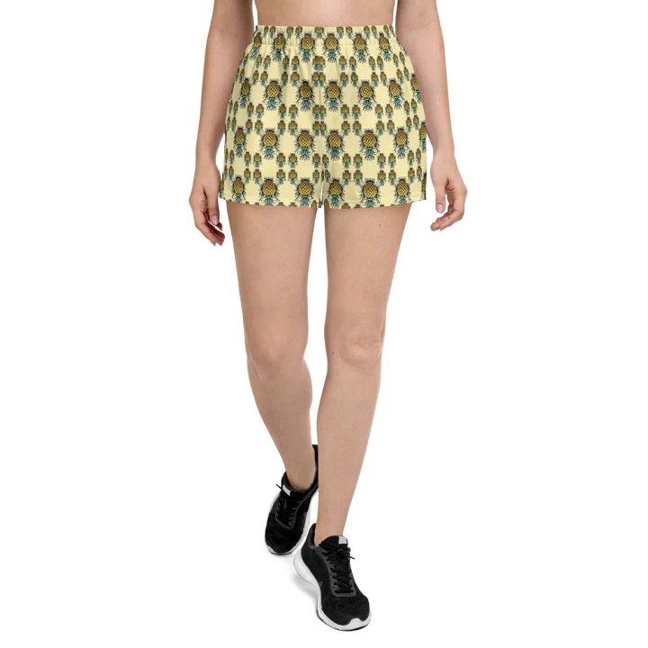 double-ender upside-down pineapple print shorts product image (2)