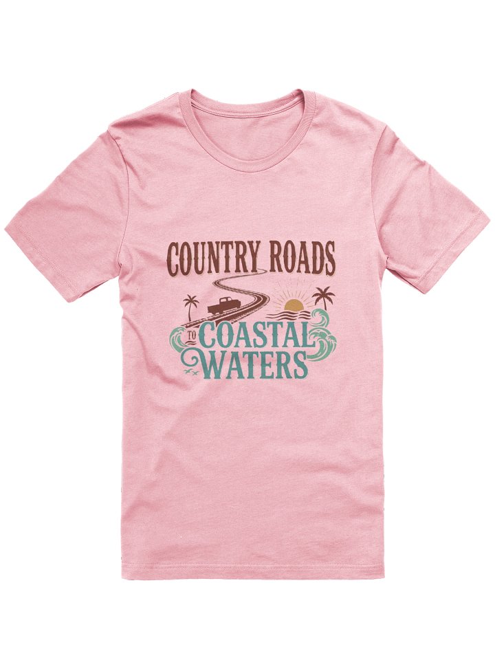 Country Roads To Coastal Waters Unisex T-Shirt product image (8)