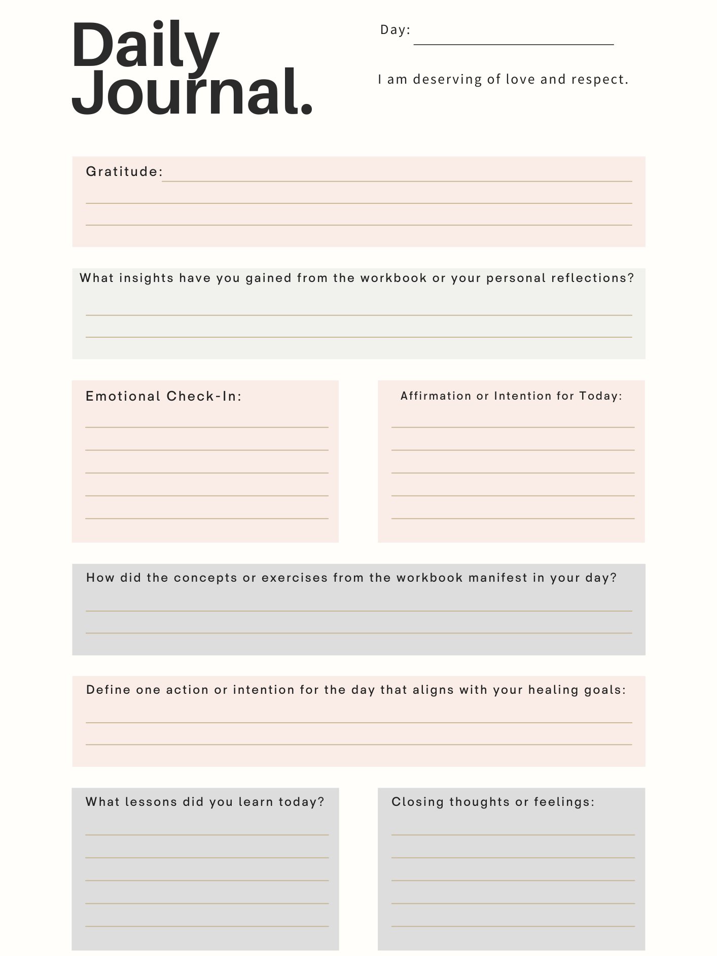 Emotional Regulation Workbook product image (3)