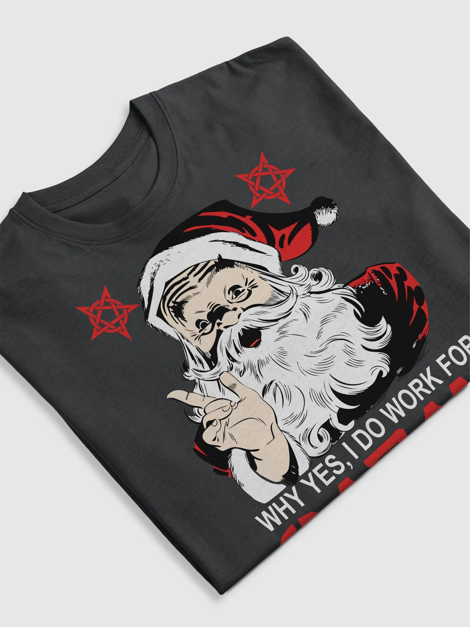 Why Yes, I Do Work For Satan T-Shirt product image (5)