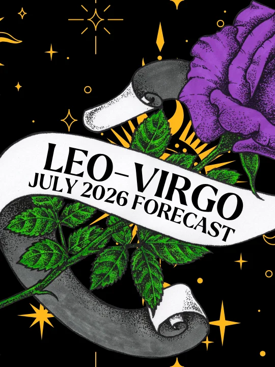 leo-virgo cusp | july 2026 forecast | general tarot reading product image (1)