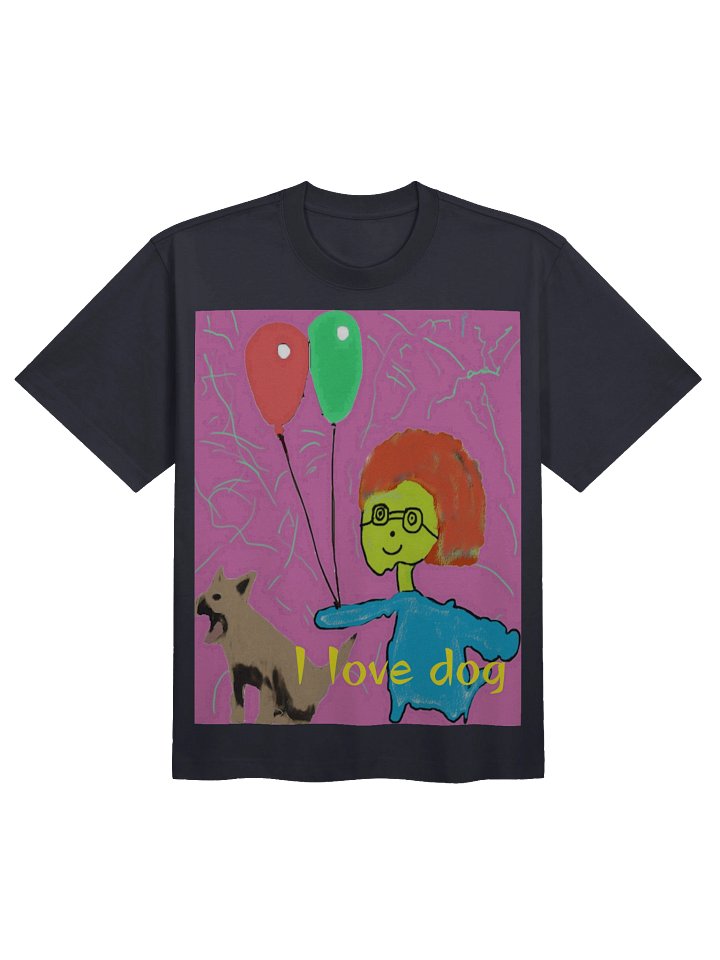 AS Colour Box T-shirt：i love dog product image (3)