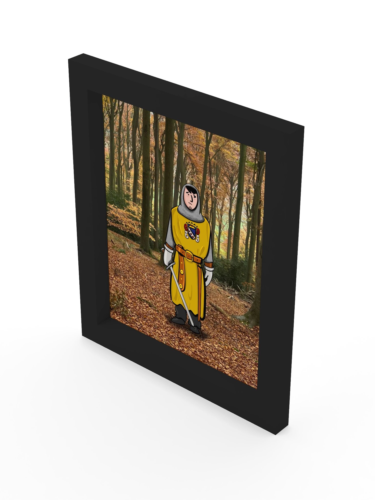 "LARPing Mark" Peep Show High-quality Framed Art Print product image (26)