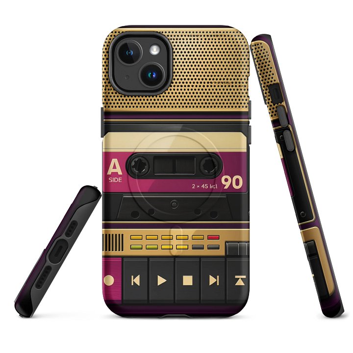 Retro Tape Player MagSafe® iPhone® Case product image (2)