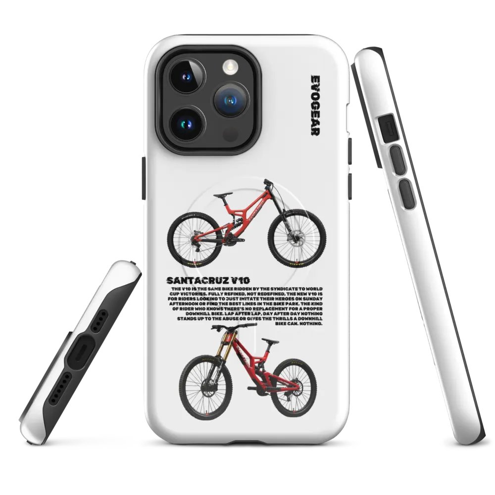 White V10 iPhone MagSafe Case product image (1)