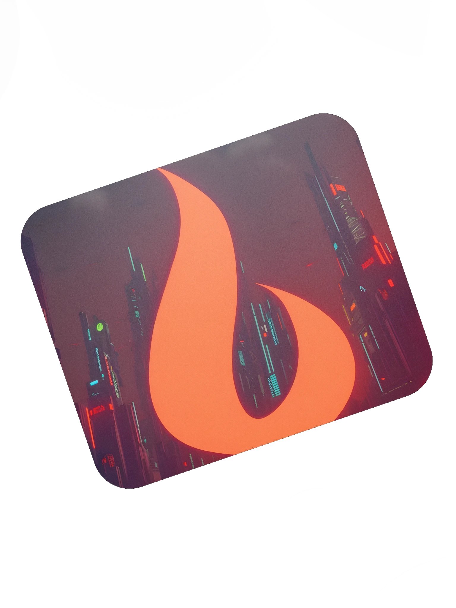 "Dystopian Burn" Mouse Pad product image (7)