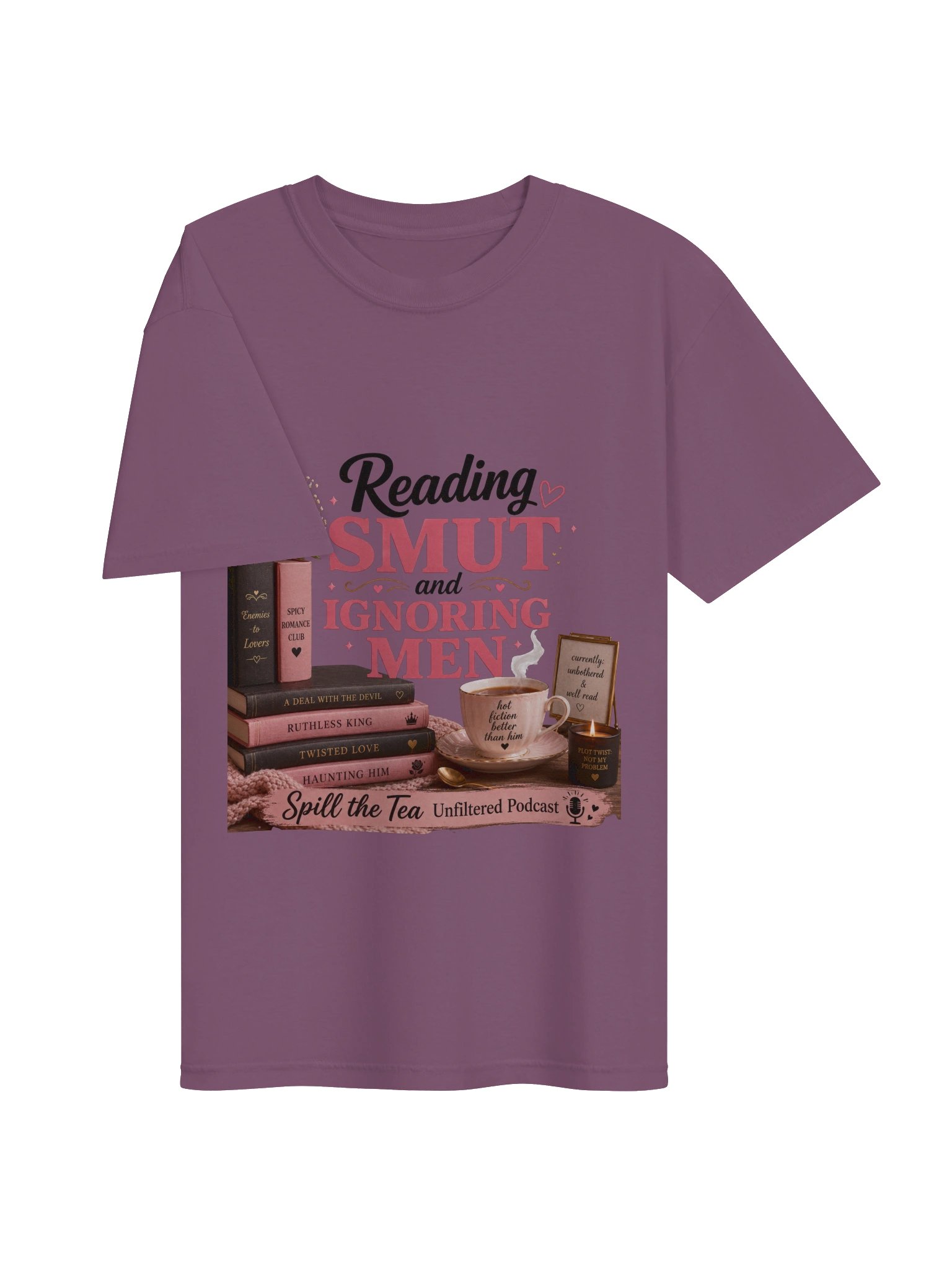 Reading Smut & Ignoring Men Tee product image (3)