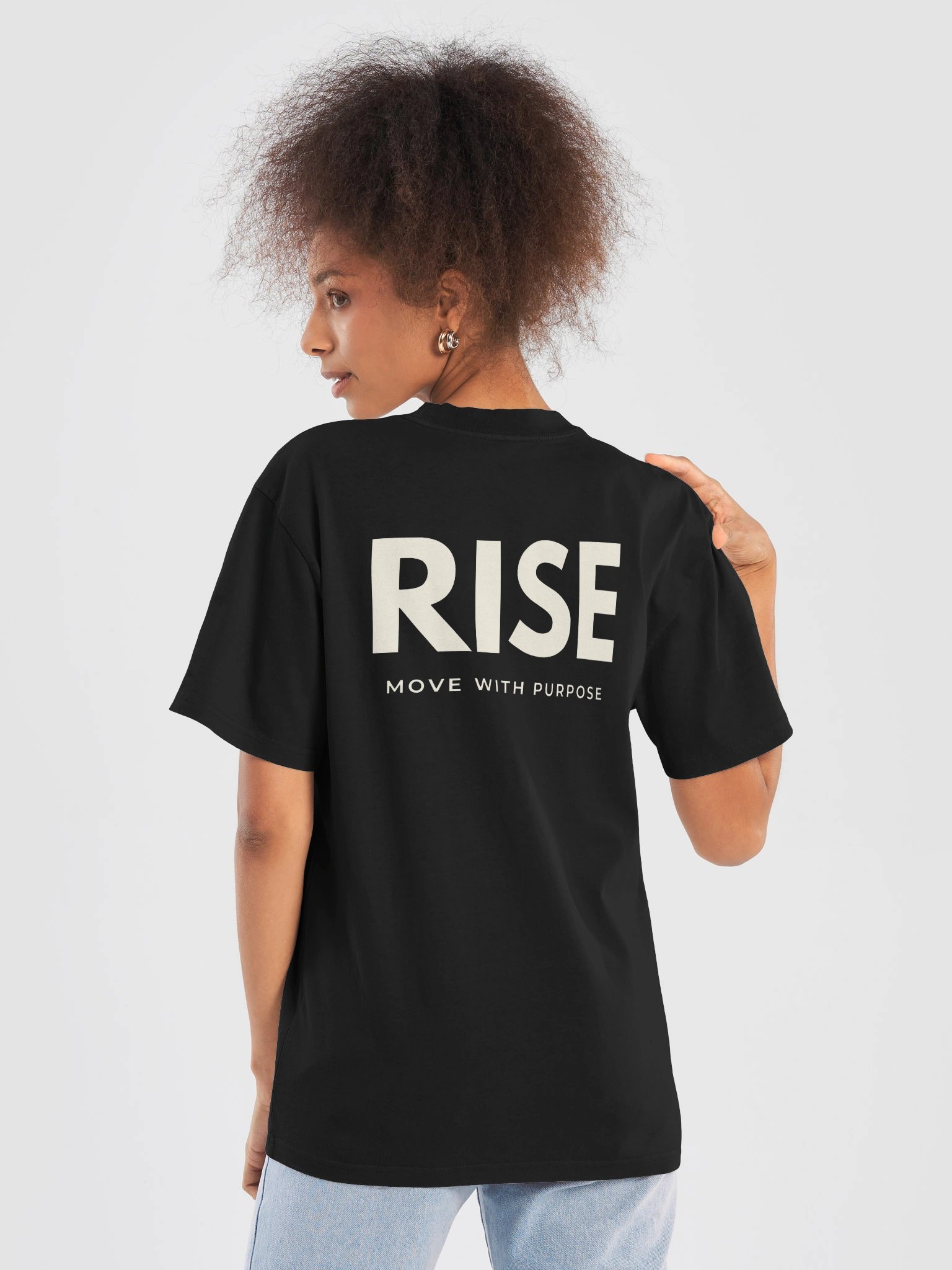 RISE Heavyweight Oversized T-Shirt — DROP 001 product image (6)