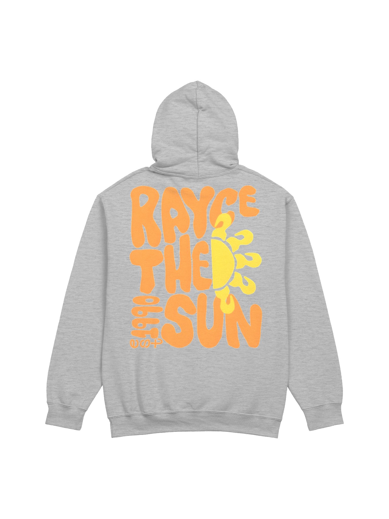 Rayce The Sun - Bubble Font Hoodie Sweatshirt product image (2)