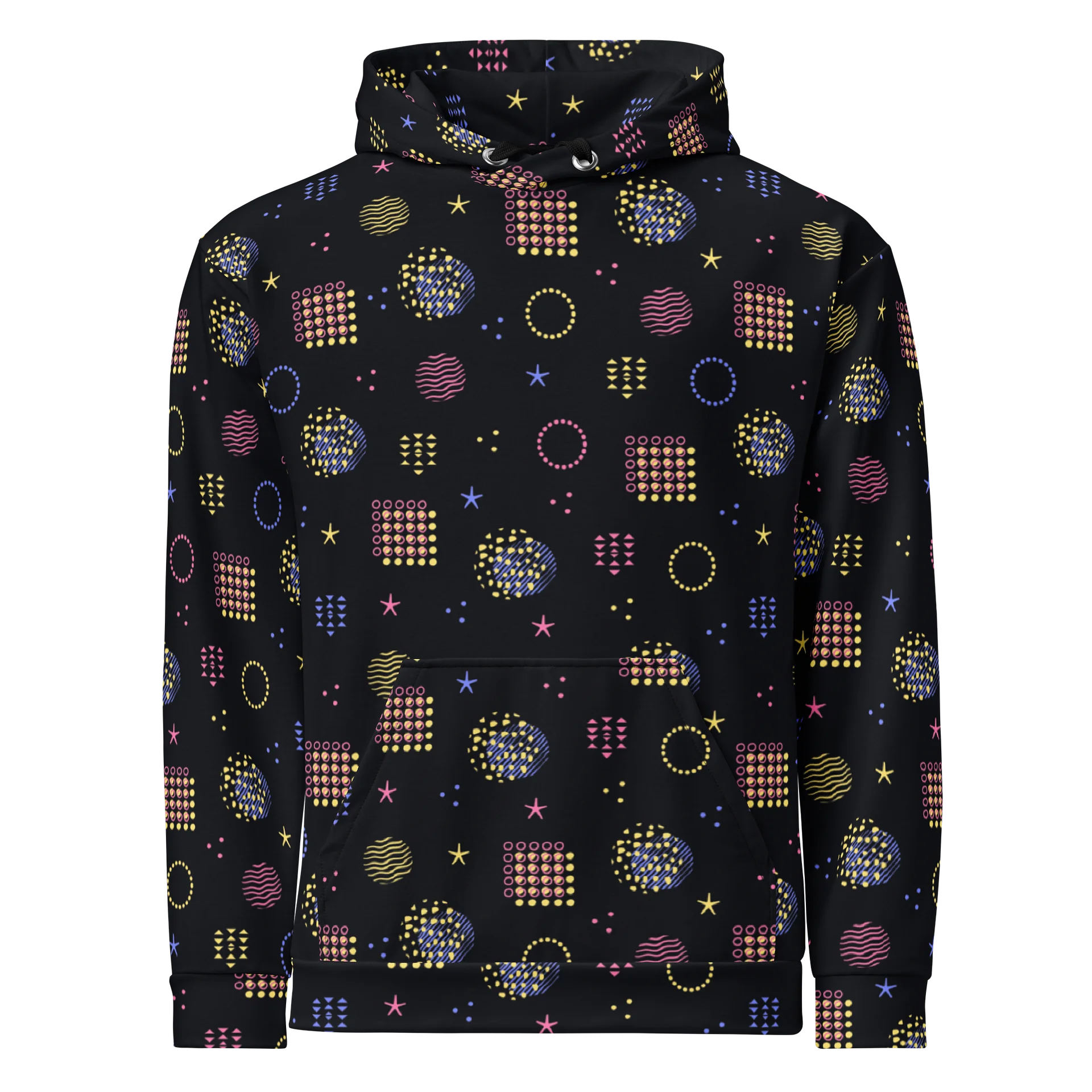 Comfortable Unisex Hoodie with Cosmic Geometry Print product image (1)