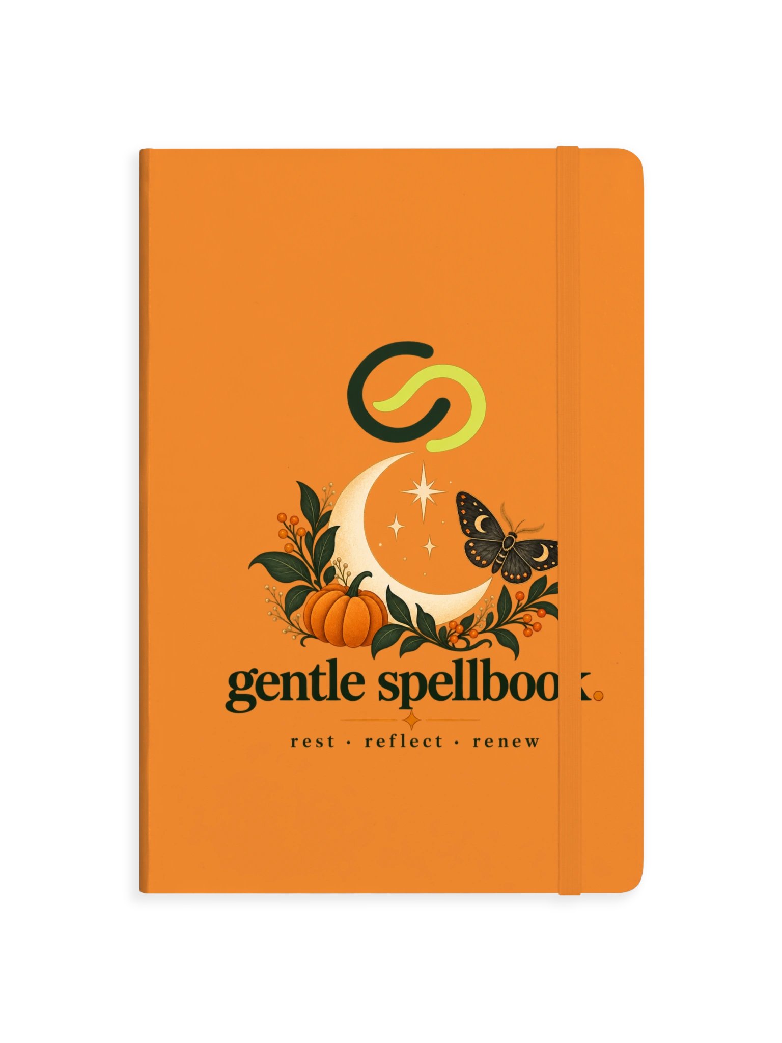 Gentle Spellbook Halloween Hardcover Notebook product image (1)