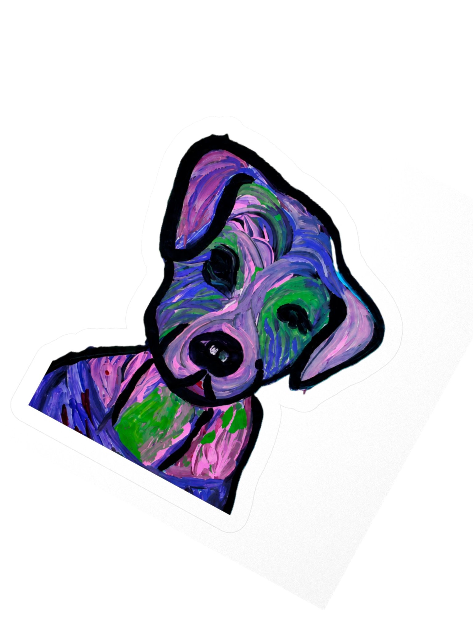 Colorful "Baya" Sticker product image (6)