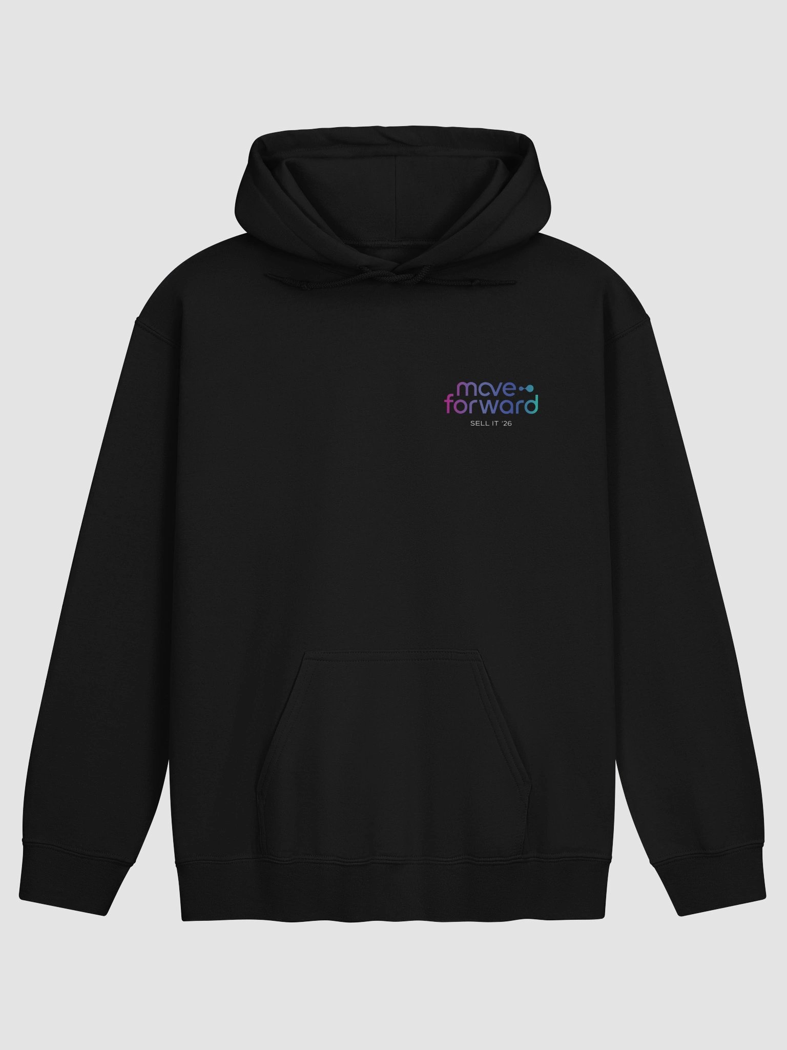 Move Forward Black Hoodie product image (1)