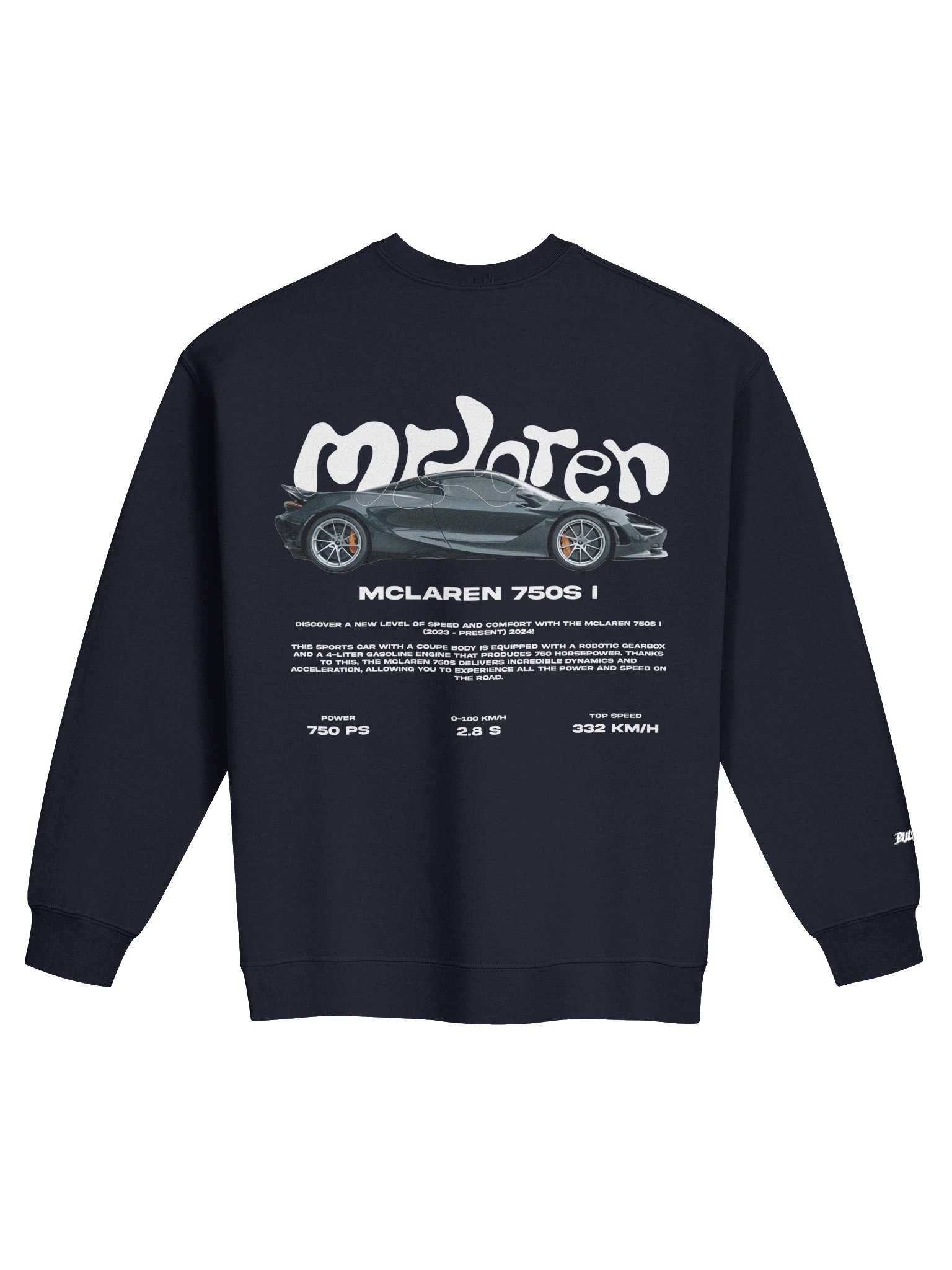Mclaren 750S I Sweatshirt - Bulvant - pwSlxKF2u38