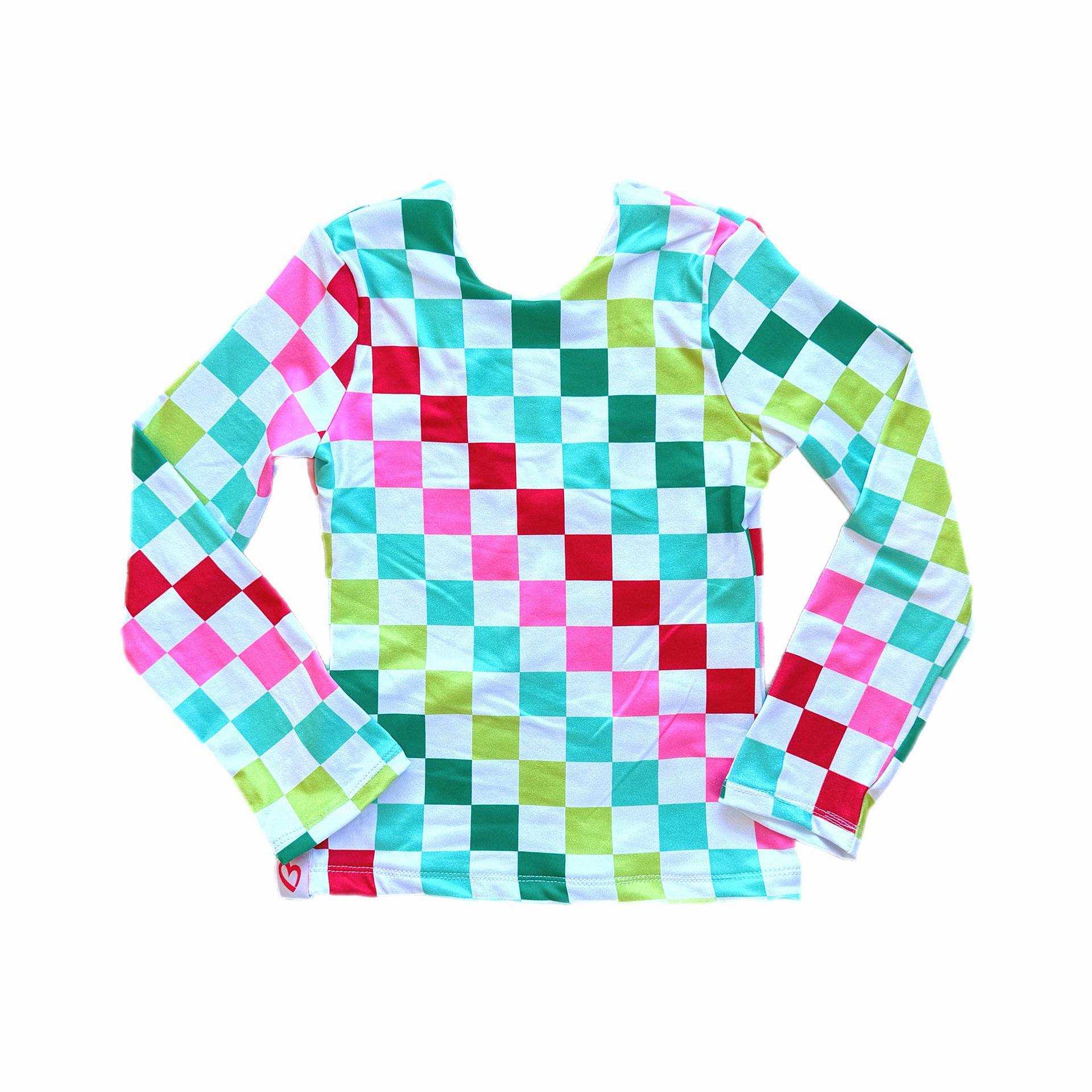 Checks Fitted Top Long Sleeves product image (1)
