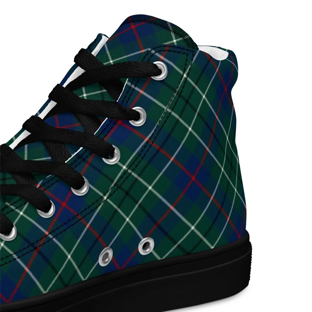 Duncan Tartan Men's High Top Shoes product image (12)