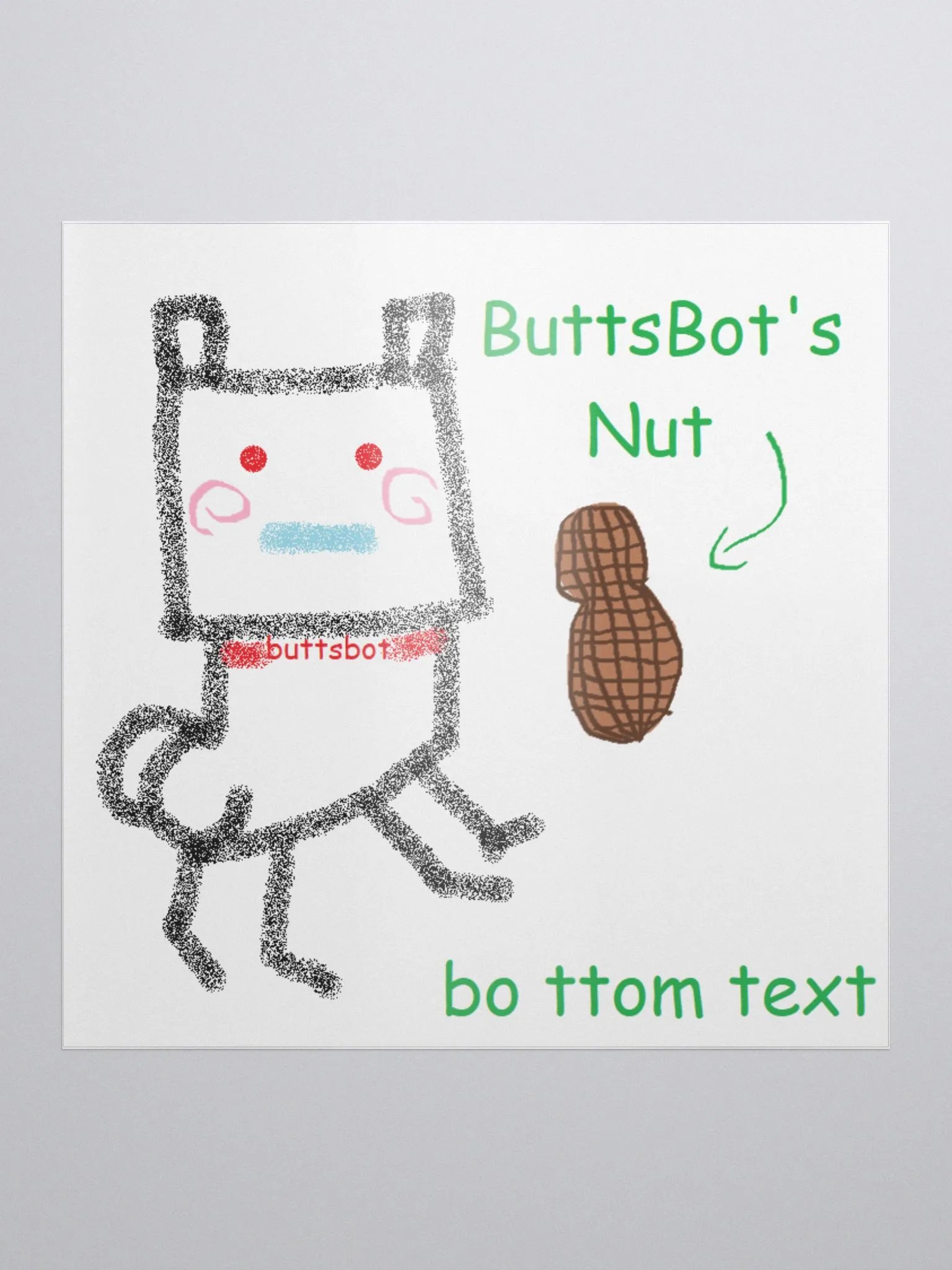 ButtsBot's Nut Sticker product image (1)