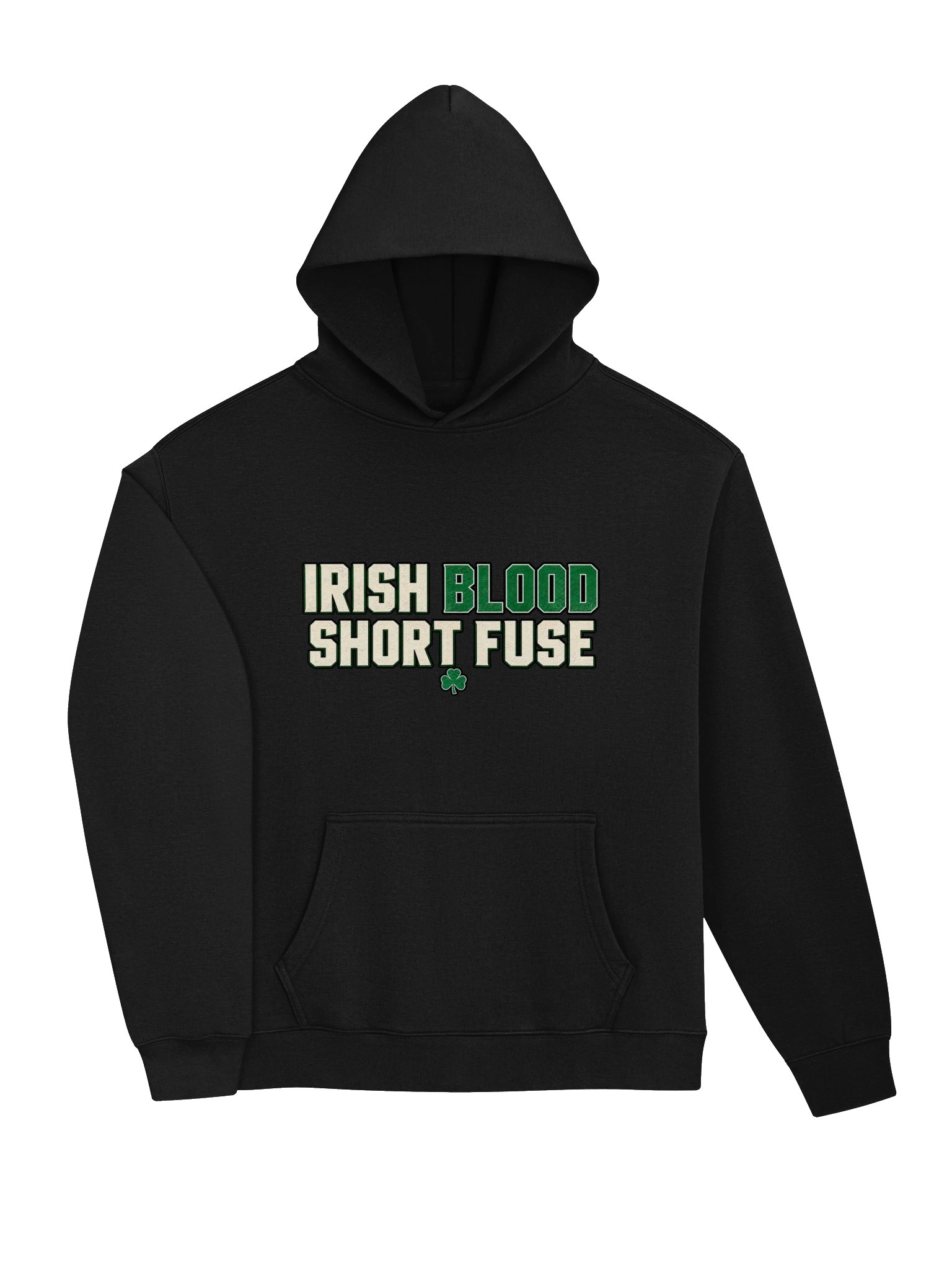 Irish Blood Short Fuse – Irish Pride - Unisex Hoodie product image (3)