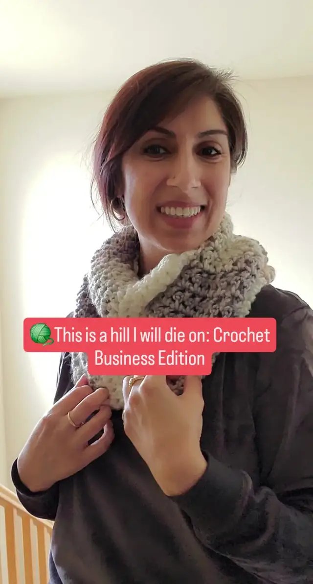 I'm sharing the 4 simple steps I followed to go viral across platforms and get my first 200 crochet sales in my Free Crocheters Social Media Growth Blueprint. Grab it on my profile or dm me 